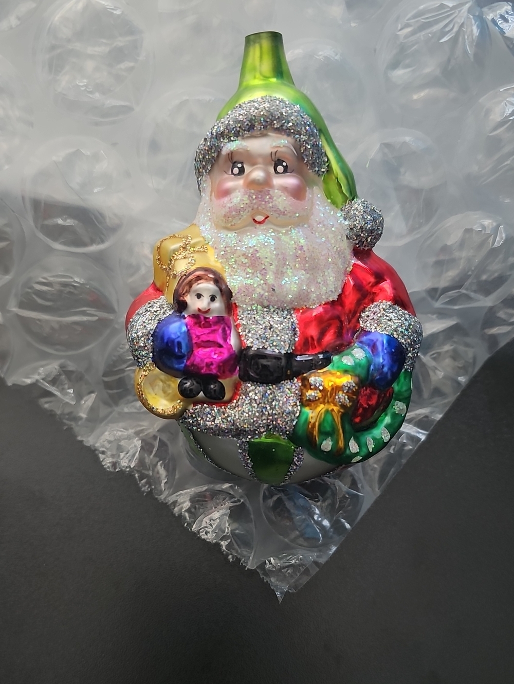 Christopher Radko 4.25" Jolly Roller Ornamnet